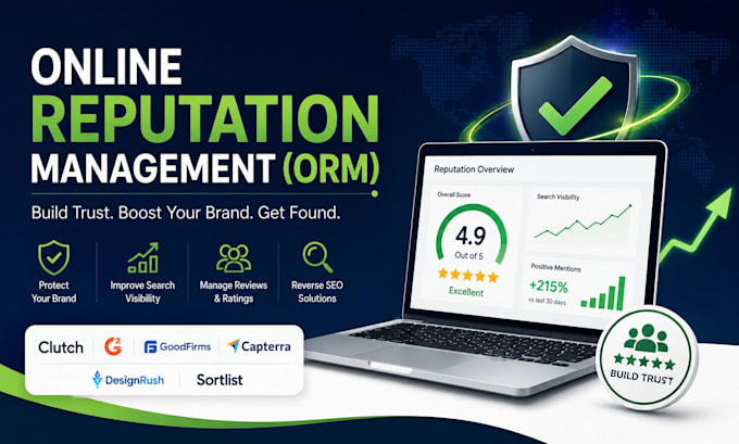provide online reputation management ORM and reverse SEO