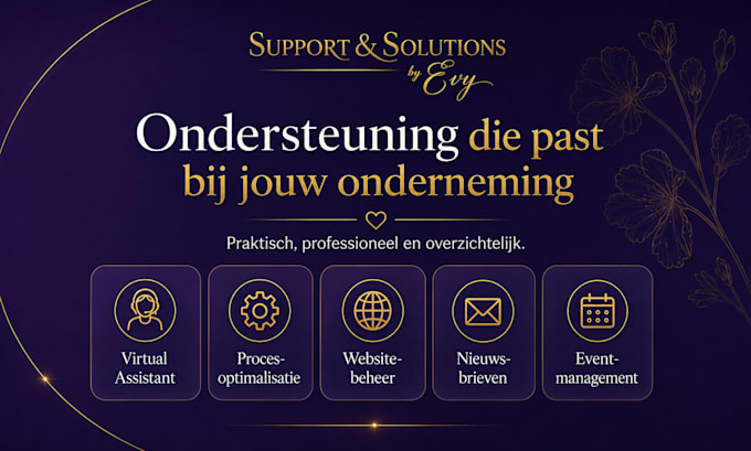 be your virtual assistant for admin and business support