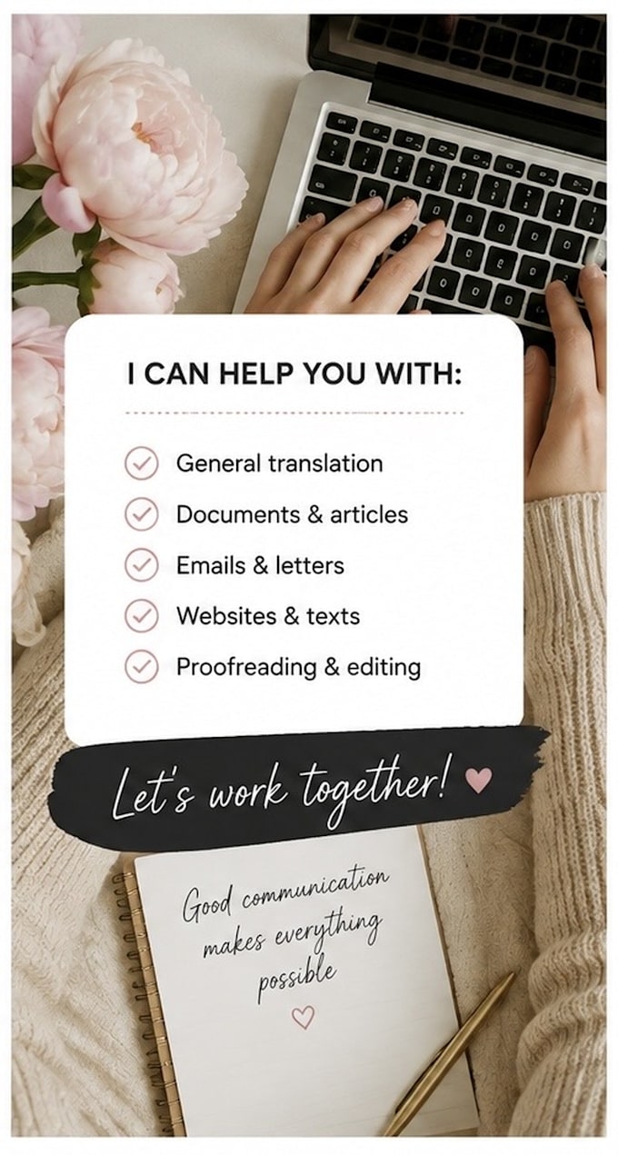 translate and proofread english and polish content