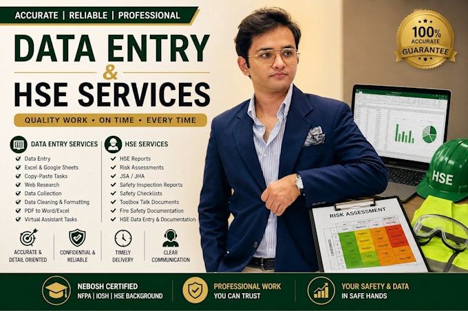 do accurate data entry, web research and copy paste
