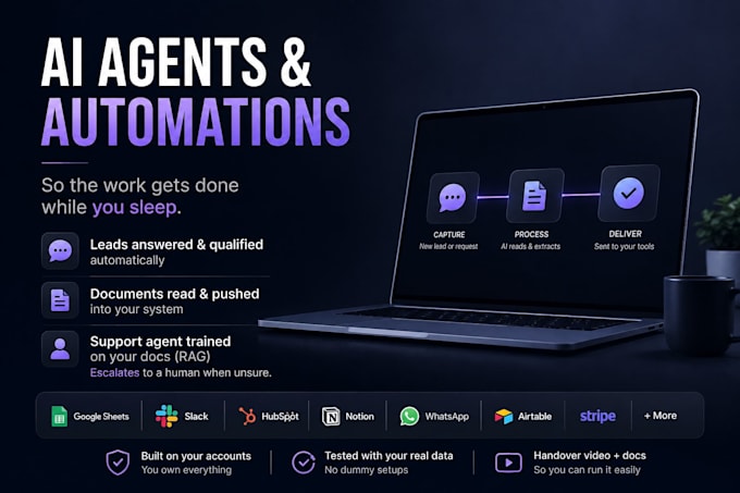 build ai agents and automations for your business with openai api
