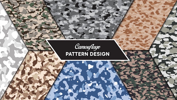 do camouflage pattern design