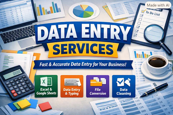 provide accurate and reliable data entry services
