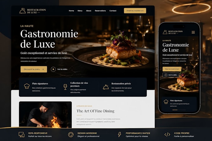 build a professional website