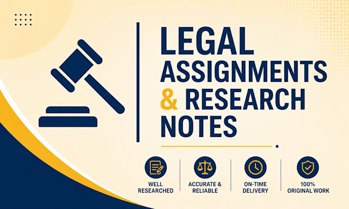 write legal research notes and case brief