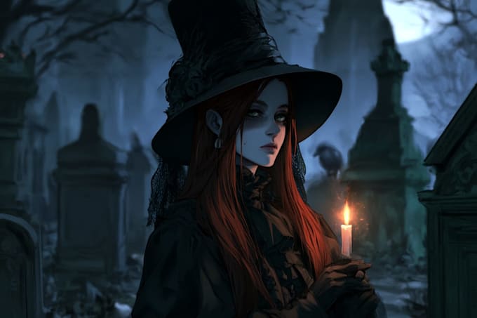 do horror character art and horror character