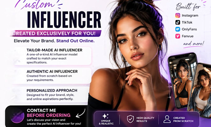 do ai influencer model fanvue onlyfans ai instagram