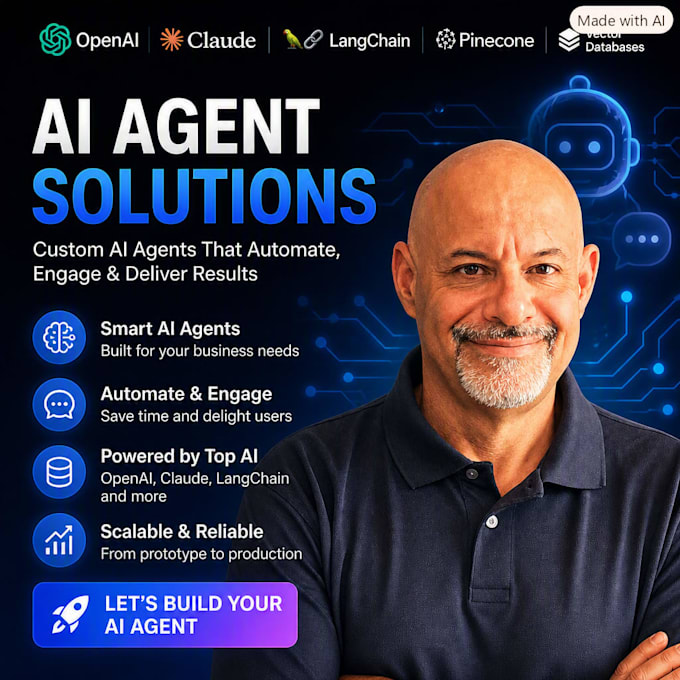 build custom ai agents with python, mcp, automation workflows, and real logic