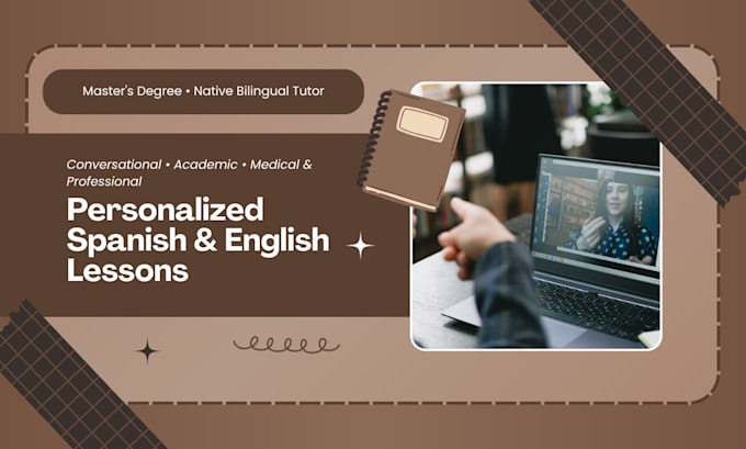 teach personalized spanish or english lessons