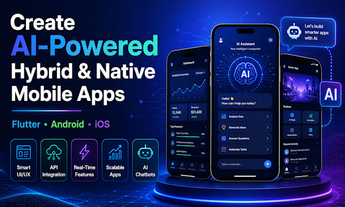 create advanced ai mobile apps