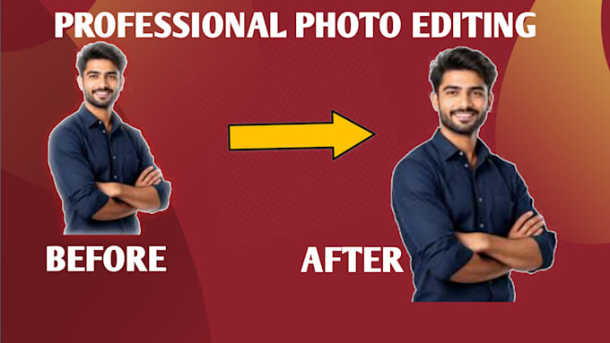 professional photo editing and retouching with before after