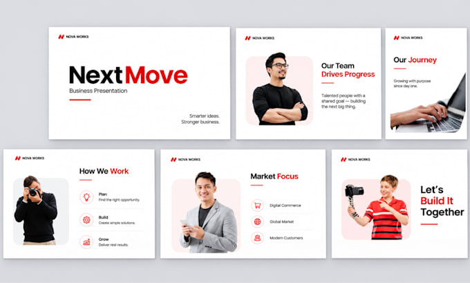 business powerpoint presentation investor pitch deck design startup pitch deck
