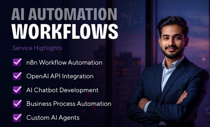 build ai automation workflow using n8n and openai API