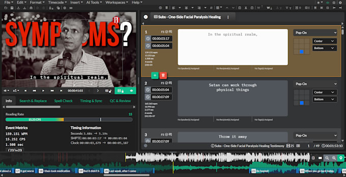 create closed captions or subtitles for your videos