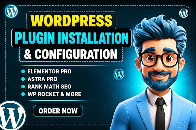 install elementor pro astra pro rank math seo plugins