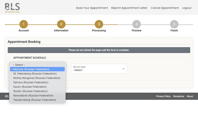code appointment bot,vfs bot,booking bot,bls appointment