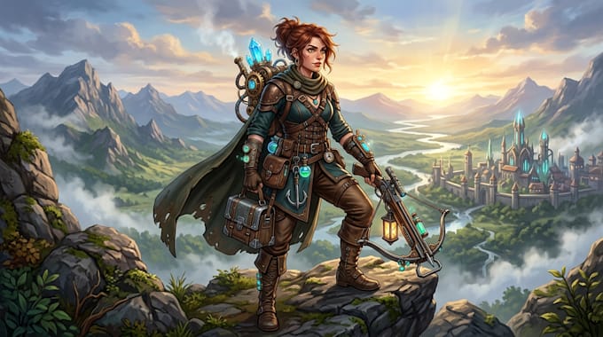 draw your original character design