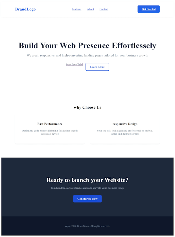 build a responsive website using HTML and CSS