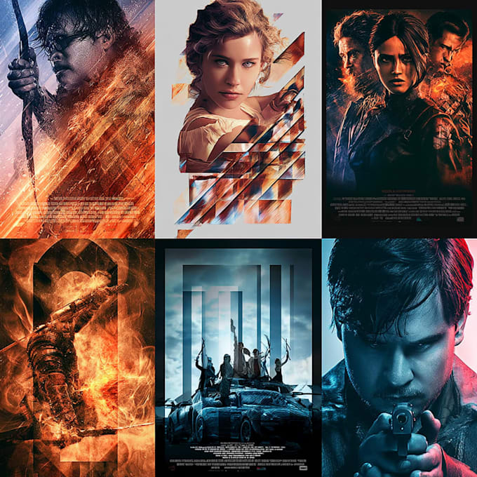 design a professional movie poster
