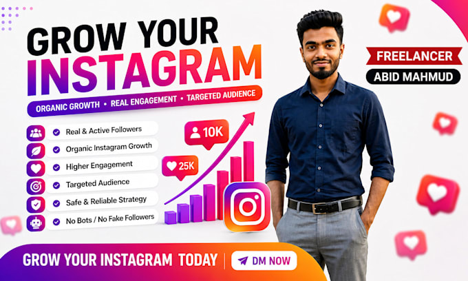 provide you organic instagram flower