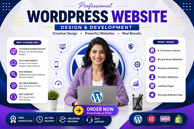 build wordpress website that turns visitors into orders