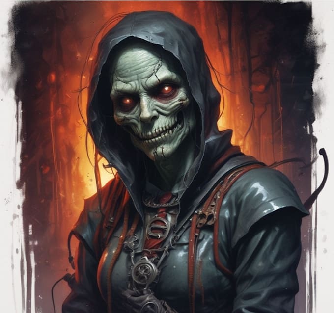 write gothic fantasy horror fiction