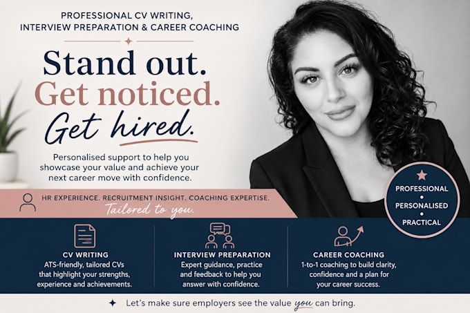 provide CV writing editing and feedback services