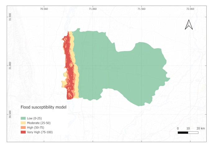 do satellite flood mapping and land cover change detection analysis