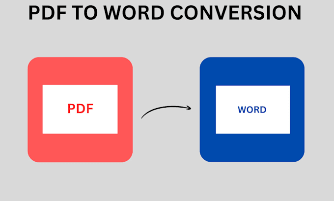 do data entry and pdf to word or excel coversion