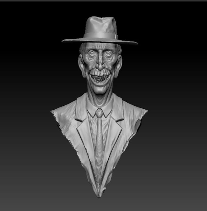 sculpt detailed 3d characters in zbrush