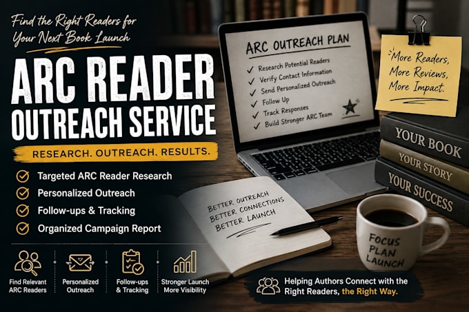 build targeted arc reader outreach for your book