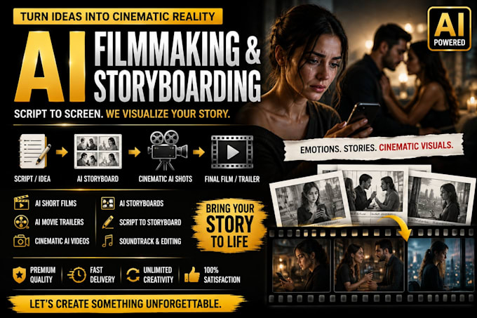 do ai filmmaking cinematic videos