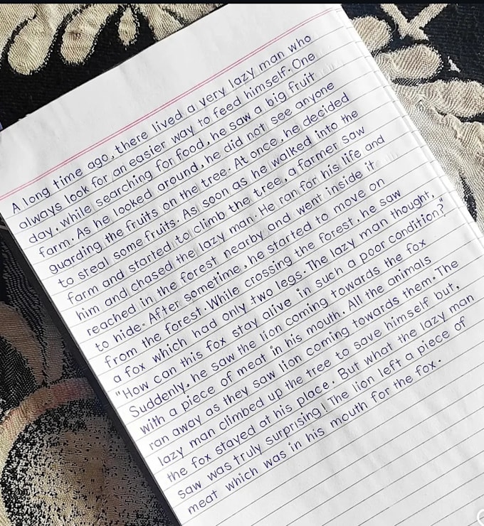 write beautiful handwritten letters notes and cards for you