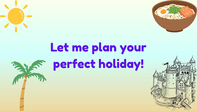 plan your holiday schedule