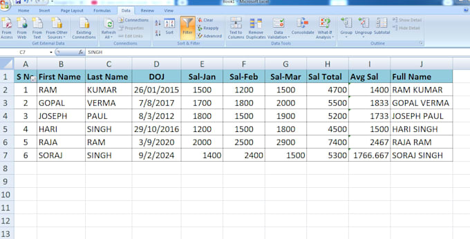 do data entry and web research