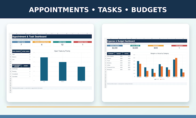 create a custom excel spreadsheet tracker