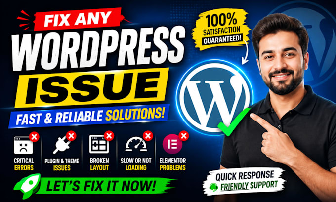 troubleshoot wordpress and fix any wordpress issue
