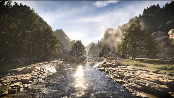 create unity 3d and unreal optimized environments