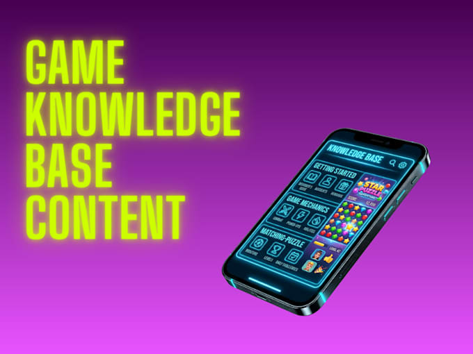 write engaging game knowledge base articles and player frequently asked question