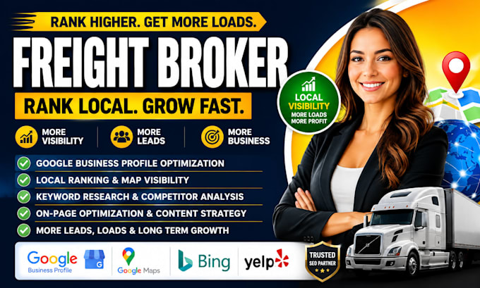 freight broker SEO freight shipping freight website optimization shipping