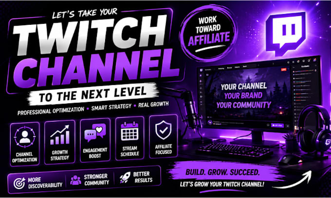 optimize your twitch channel for affiliate growth