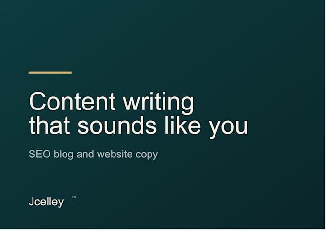write engaging SEO friendly content for your blog or website