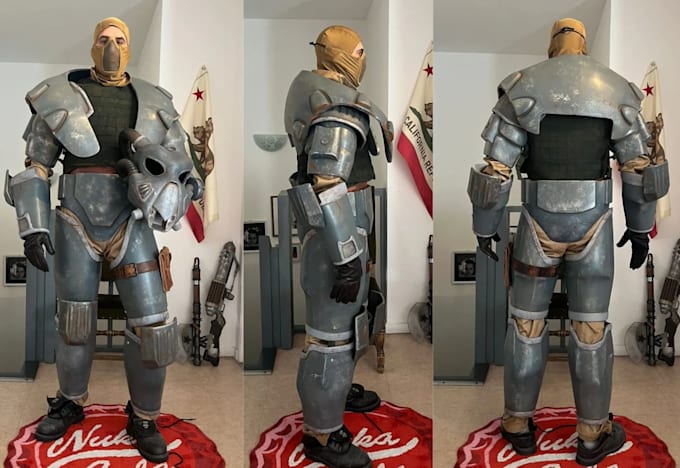 make custom eva foam cosplay armor props helmet or mask commission and pattern