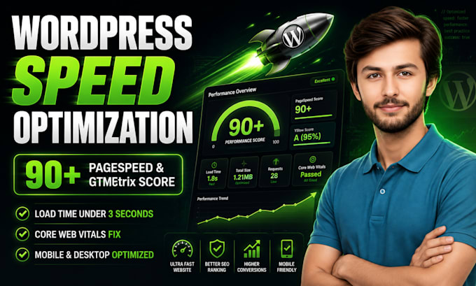 do wordpress speed optimization and speed up wordpress website
