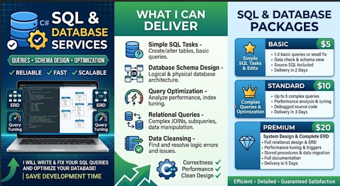 build PHP mysql websites and database projects