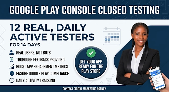 do google play closed testing, android, IOS app testing, and website testing