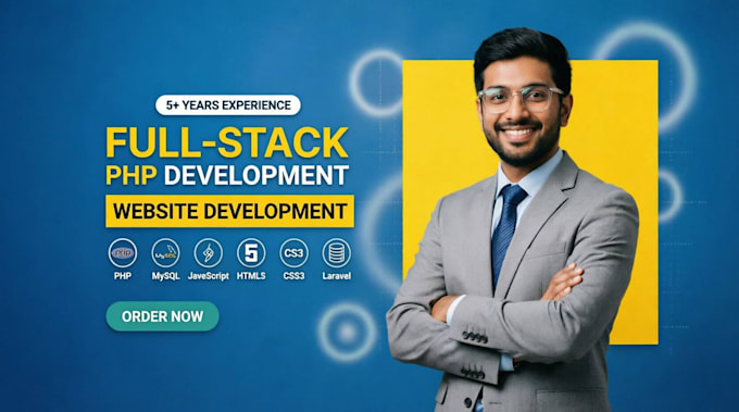 develop and fix PHP, laravel php full stack web developer