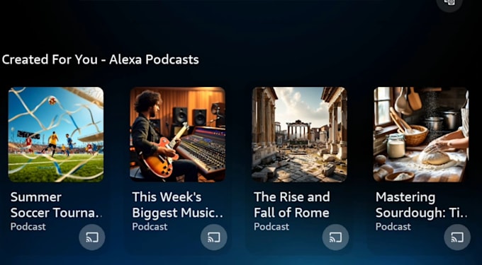 develop saas ai podcast generator website, ai voice and script website