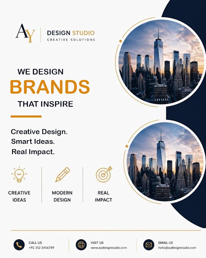 design a professional  flyer