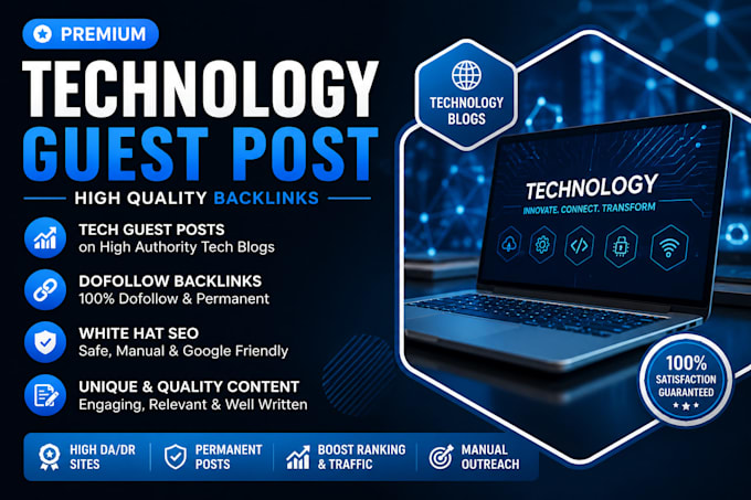 publish article on tech blog with saas guest post backlinks on USA UK websites